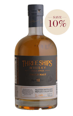 Three Ships, 12-Year-Old, Single Malt Whisky, South Africa (46.3%)